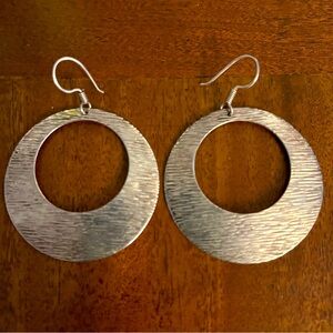 Vintage Large 925 Sterling Dangle earrings